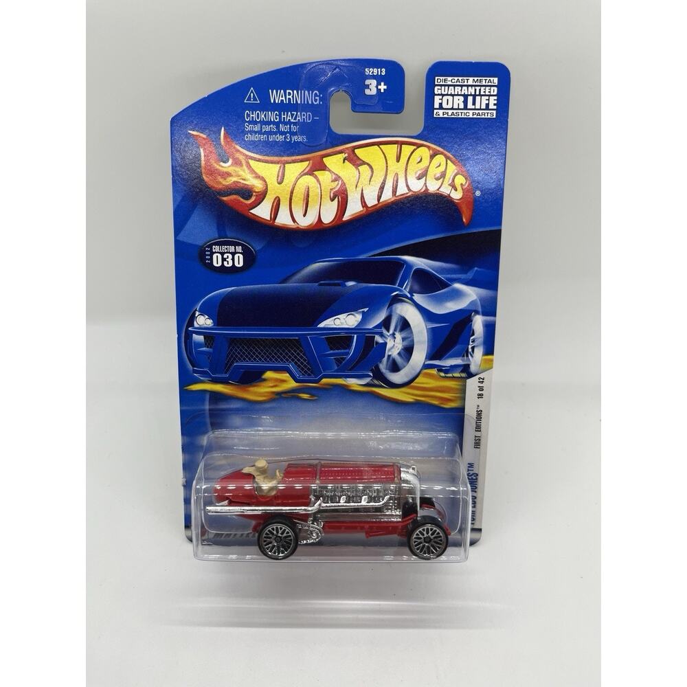 2001 Hot Wheels "TORPEDO JONES" 2002 First Editions 18 of 42 - NOS